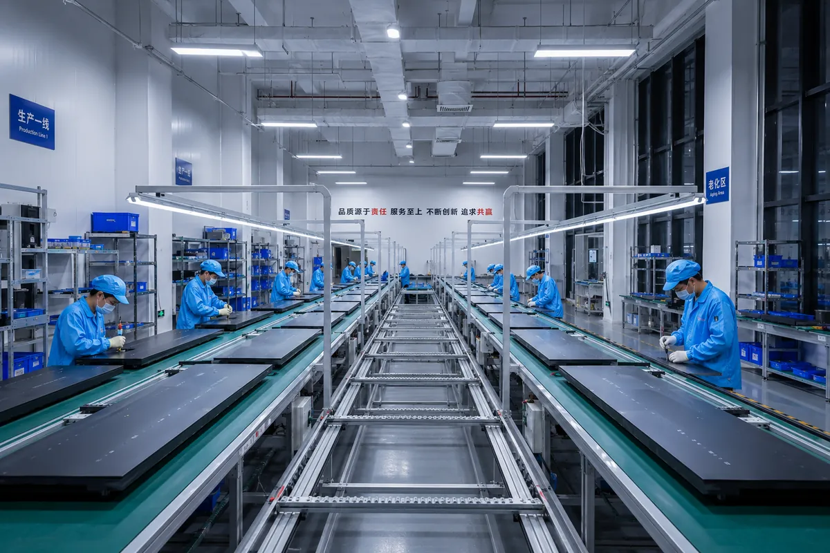 益实科技生产一线