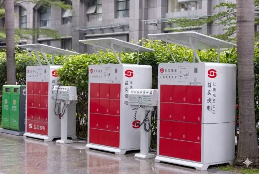社区换电柜部署场景